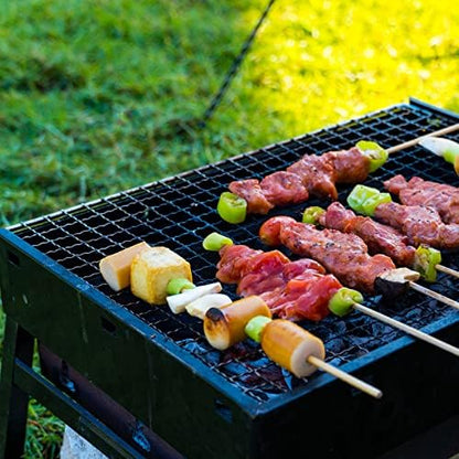 HARFINGTON Square BBQ Grill Net 15.4"x9.4" Stainless Steel Cross Wire Barbecue - Image 5