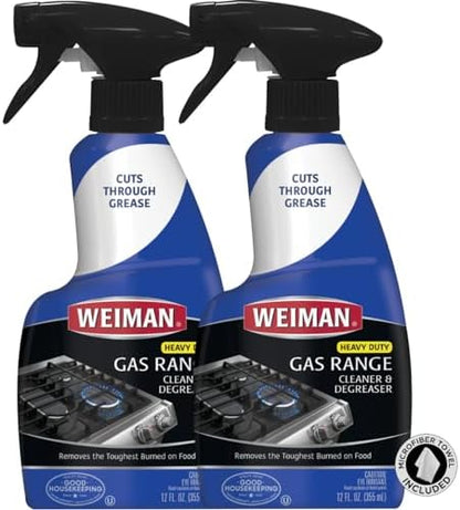Weiman Heavy Duty Gas Range & Stove Top Cleaner and Degreaser by Weiman