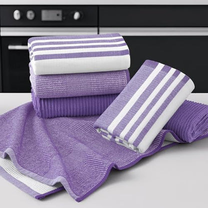 Homaxy Cotton 380 GSM Premium Kitchen Towels, 3 Pack - Image 5