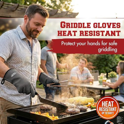 KITCHEN PERFECTION XL Silicone Griddle Gloves - Image 2