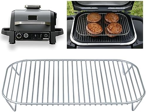 Stainless Steel Rack for Ninja Woodfire Outdoor Grill Pro XL, Pro Connect XL by INFRAOVENS