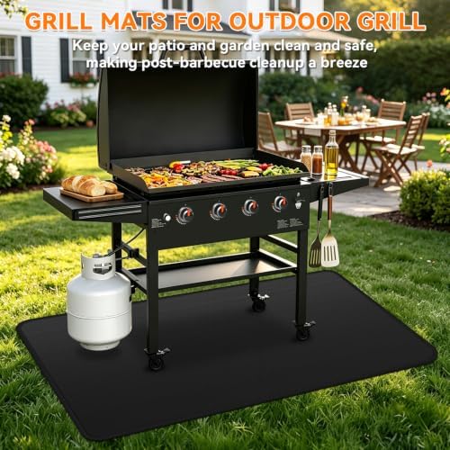65 x 39 Inch Under Grill Mats for Blackstone Griddle Deck Protector - Image 7