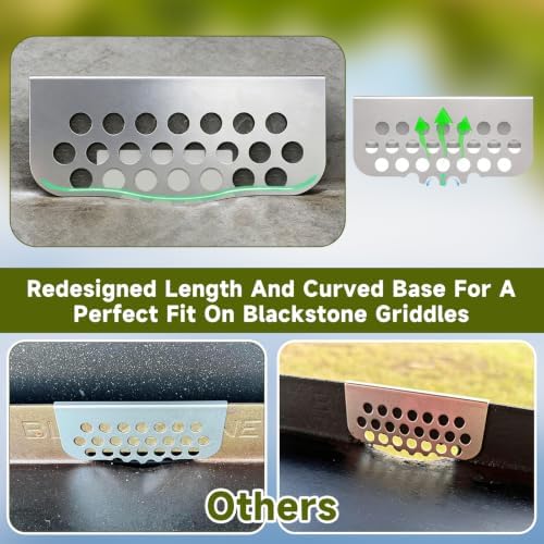 Griddle Accessories of Blackstone Grease Gate Blocker - Image 4