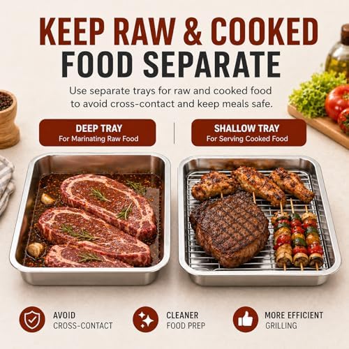 Grill Prep & Serve Tray Set - Image 3