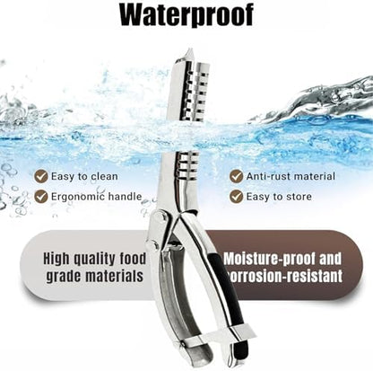 1 Set Rib Membrane Removal Tool, Stainless Steel Rib Prep Tool Membrane Remover - Image 4