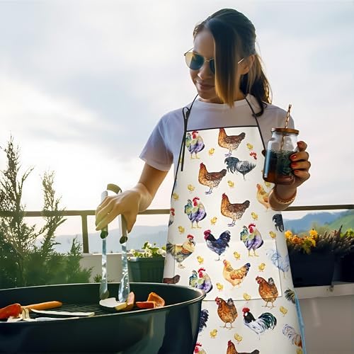 Chicken Kitchen Cooking Apron - Image 2
