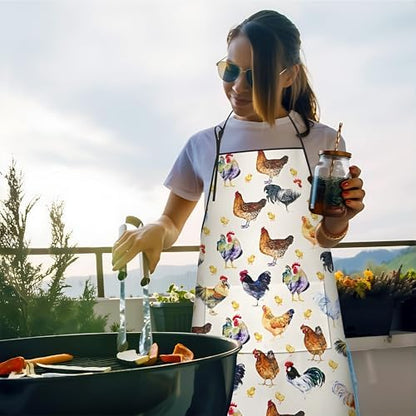 Chicken Kitchen Cooking Apron - Image 2