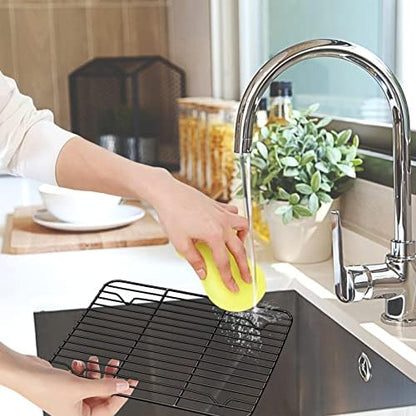 P&P CHEF 9.7" x 7.3" Cooling Baking Wire Racks Pack of 2 - Image 7