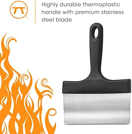 Outset Griddle Scraper and Cleaner, Stainless Steel Griddle Cleaner - Image 2