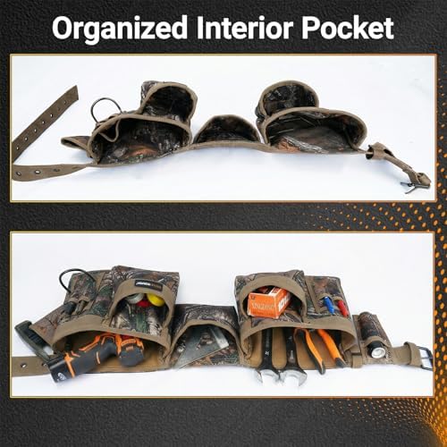MELOTOUGH Camo Tool Belt with Pouches - Image 4