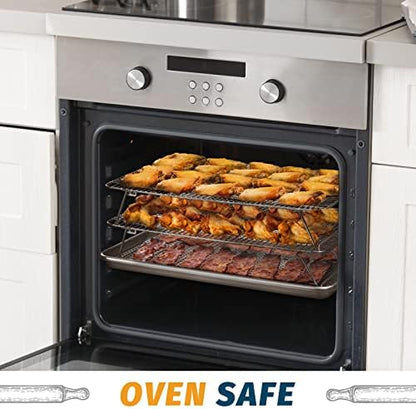 HIWARE Oven-Salf Collapsible Cooling Rack - Image 6