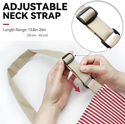 NLUS 2 Pack Cooking Aprons for Women - Image 4