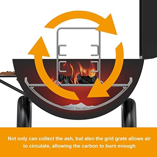 Stainless Steel 27 Inch Charcoal Ash Pan Replacement Parts Chargriller 1224 - Image 5