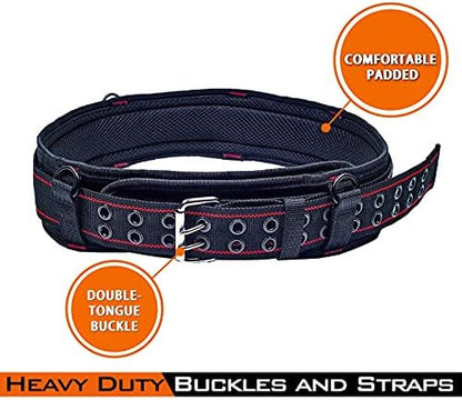 AISENIN 3 inch Padded Tool Belt Work Tool Belt - Image 2
