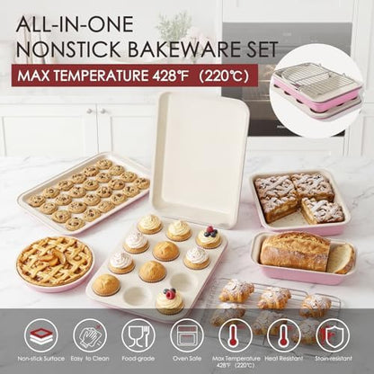 Kikcoin 31 Piece Pots and Pans Set Non Stick Kitchen Cookware Sets - Image 6
