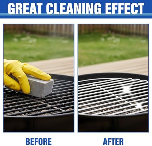 4 Pack Grill Cleaning Bricks Pumice Stone Cleaner Blocks - Image 6
