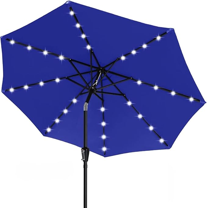 ABCCANOPY Solar Led Patio Umbrella by ABCCANOPY