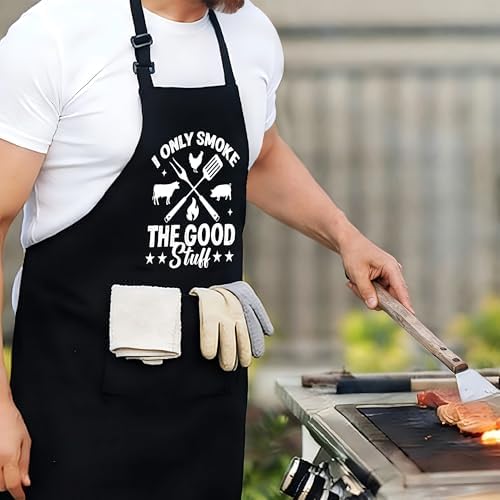 Funny Aprons For Men, Father's Fathers Day Kitchen Gifts For Dad Father Daddy - Image 3