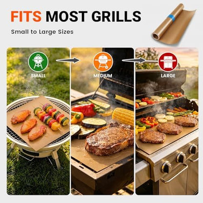 Grill Mats Roll with Cutter, Grill Mats - Image 5