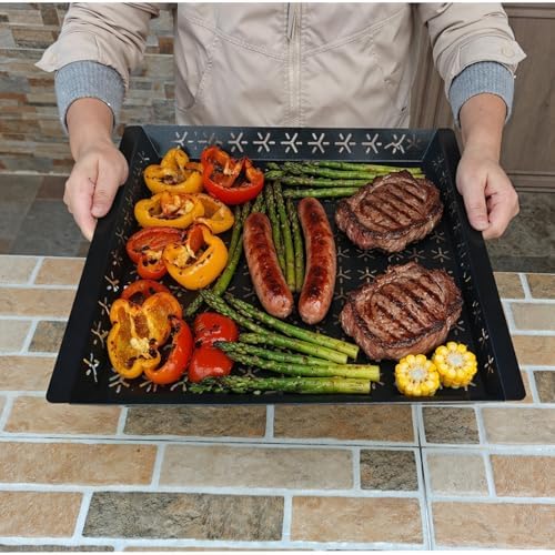 Vegetable Grill Basket for Outdoor Grill by SearCook