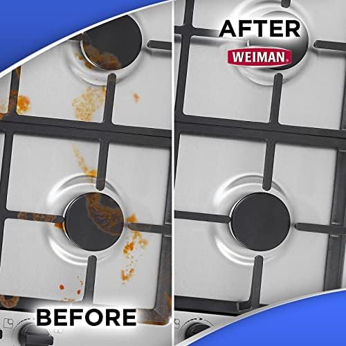 Weiman Heavy Duty Gas Range & Stove Top Cleaner and Degreaser - Image 5