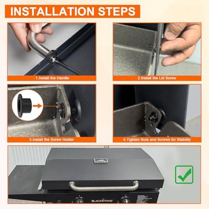 Upgrade Griddle Lid for Blackstone 5856 Omnivore 36" Griddle Hood - Image 3