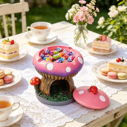 Fantastical Mushroom House Ashtrays - Image 6