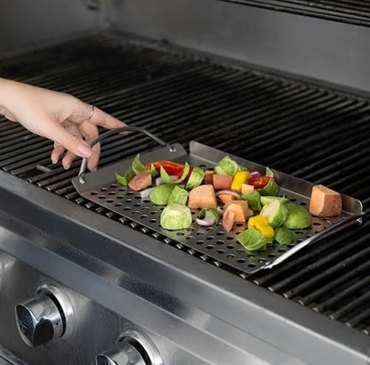 Outset 76631 Stainless Steel Grill Topper Grid - Image 4