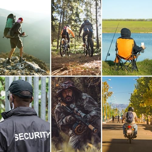 Let-Me-Be FoldPanel Chest Vest Set, Chest Rig Phone Mount for Plate Carrier Accessory Navigation Board, Outdoor Hiking Fishing Cycling Tactical Vest Wearable Phone Carrier for 4.7"-6.7" Screen
