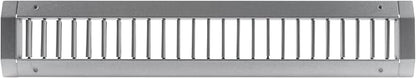 Repa Market 21" x 3" Inch Air Grille for Round Spiral Ducts - Adjustable Single Louvre Blade - Galvanized Ventilation Cover - Side Fit Round Surface Canal Ducting from 7" to 15.75" Inches