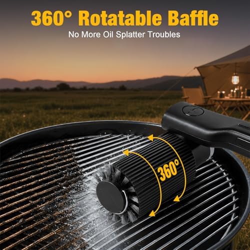 Electric Grill Brush Rechargeable BBQ Cleaning Brush - Image 4