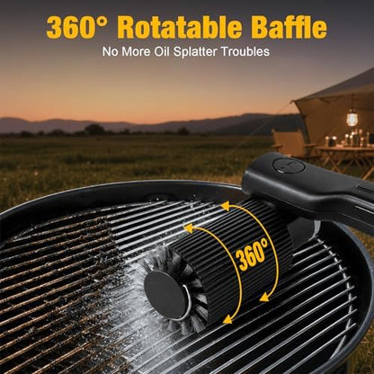Electric Grill Brush Rechargeable BBQ Cleaning Brush - Image 4