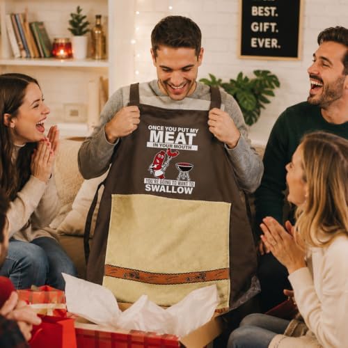 Chef's Prank Apron, Adjustable Neck Strap, Hidden Surprise Gift - Image 4