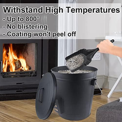 5.15 Gal Fireplace Ash Bucket - Image 3