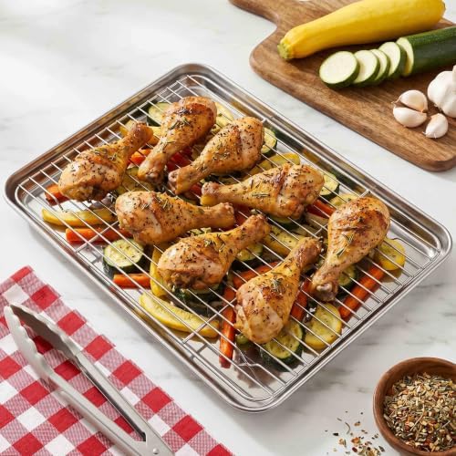Homikit 16x12 Inch Stainless Steel Baking Sheet - Image 5