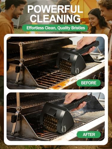Electric Grill Brush, Cordless Rechargeable BBQ Cleaner - Image 5