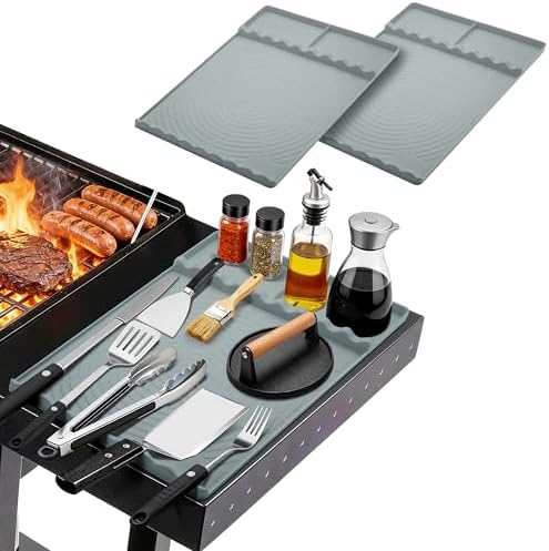 Silicone Grill Mat for Blackstone Griddle Accessories by Nancyl