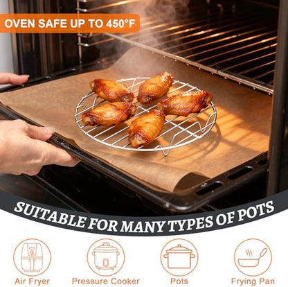 P&P CHEF Round Cooking Rack, Cooling Rack - Image 6