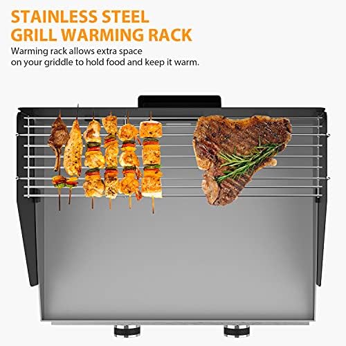 Griddle Wind Guard & Warming Rack Set - Image 5
