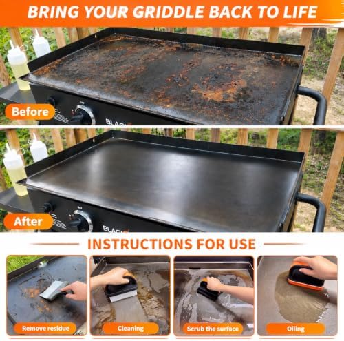 11 in 1 Cleaning Kit for Blackstone Griddle All Models and Other Grills - Image 2