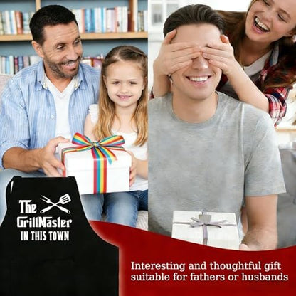 Funny Cooking Aprons for Cooking, Husband Wife Couple Gifts, Grilling Kitchen - Image 7