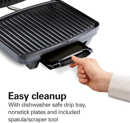Hamilton Beach Panini Press, Sandwich Maker & Electric Indoor Grill - Image 4