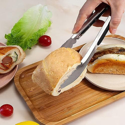 ALLTOP Metal Cooking Tongs, Stainless Steel Food Tong - Image 6