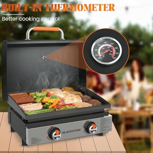 Griddle Lid for Blackstone 22 inch Tabletop Griddle Omnivore 1666 2203 2304 - Image 3