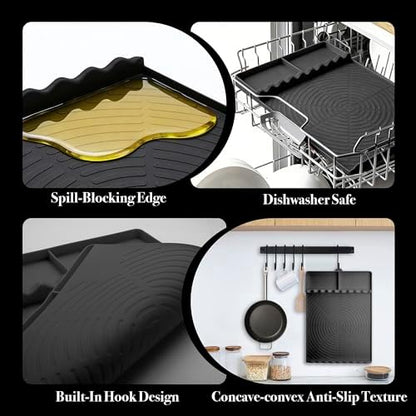 Silicone Grill Mat for Blackstone Griddle Accessories - Image 4