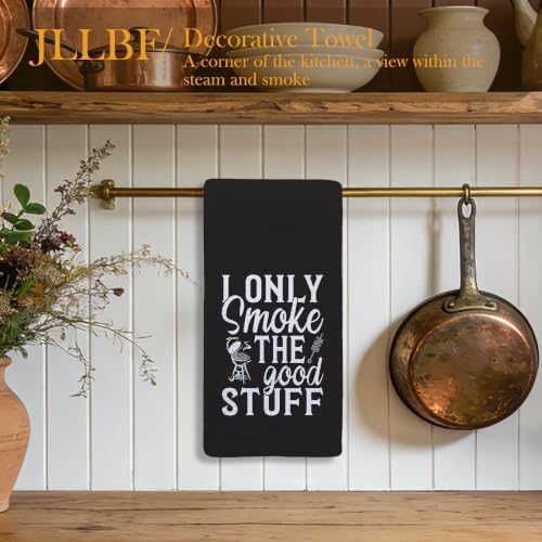 Funny BBQ Grilling Kitchen Hand Towels 16x24 Inch, Father's Day Grilling Gifts - Image 2