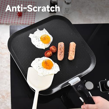 LOLYKITCH 11'' Nonstick Square Griddle Pan - Image 5