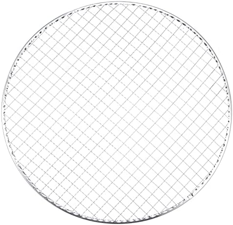 HARFINGTON 5pcs Round BBQ Grill Net 13" Dia Galvanized Iron Barbecue Mesh Mat by HARFINGTON