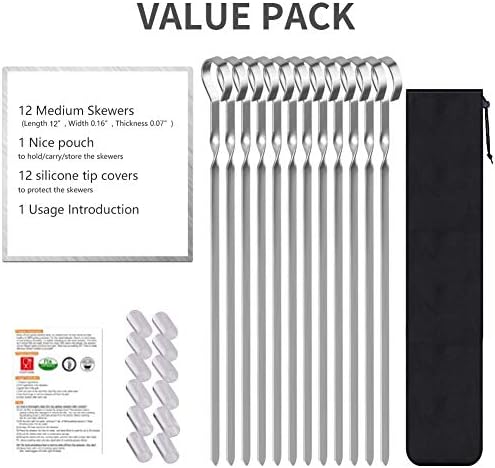 Skewers for Kabobs, 12 Pack - Image 6
