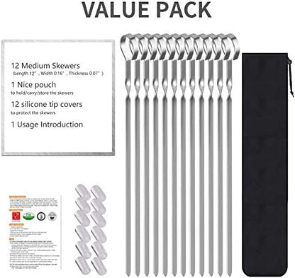 Skewers for Kabobs, 12 Pack - Image 6